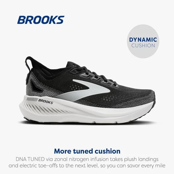 Brooks Women’s Glycerin GTS 23 Supportive RunninBrooks Men's Black Running Shoes - Picture 6 of 14